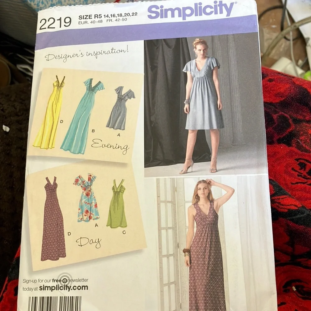 Simplicity pattern 2219
